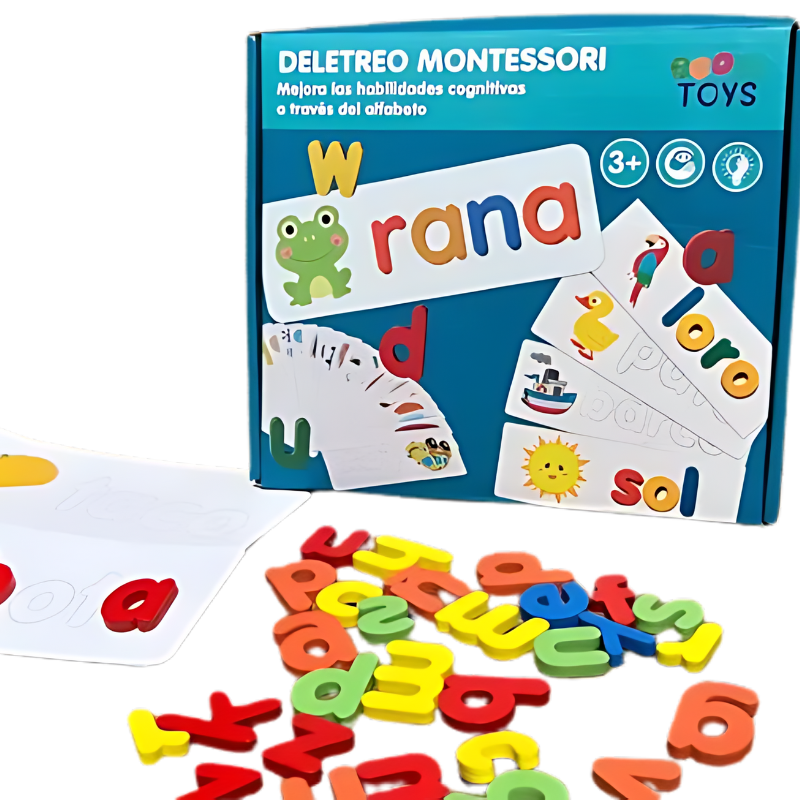 Juego de Madera 7 en 1 Montessori