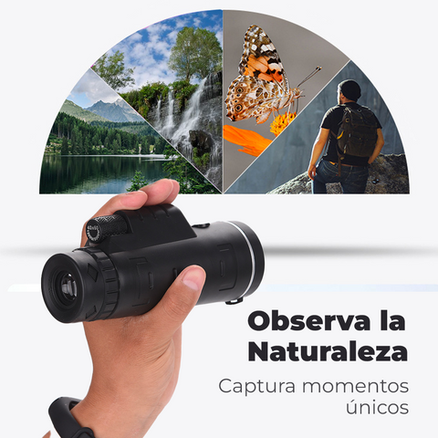 Telescopio Portátil con Visión Nocturna + Envío Gratis