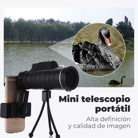 Telescopio Portátil con Visión Nocturna + Envío Gratis