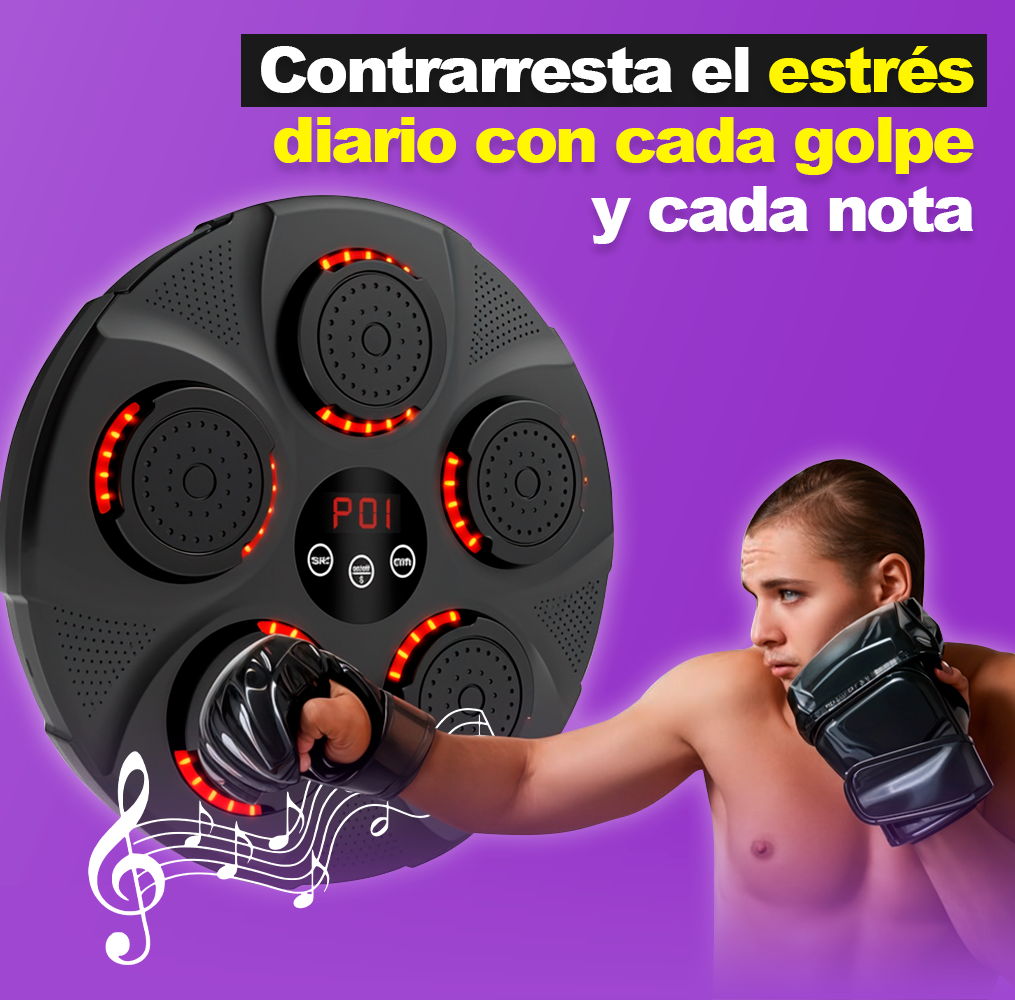 CombatPro™ Maquina De Boxeo Artes Marciales musical + Guantes de Regalo 🎁