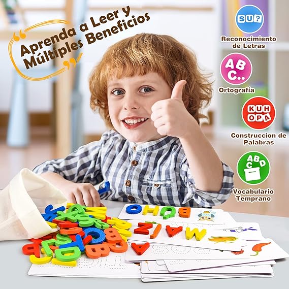 Juego de Madera 7 en 1 Montessori