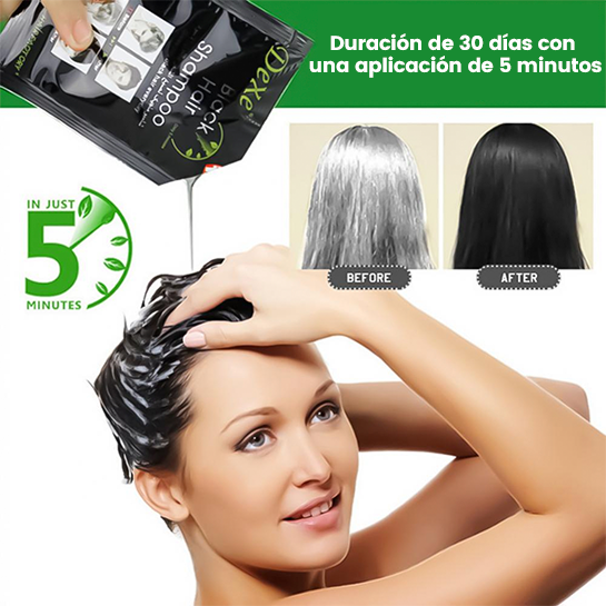 BLACK HAIR™ -  Caja /10 Sobres - Envío Gratis