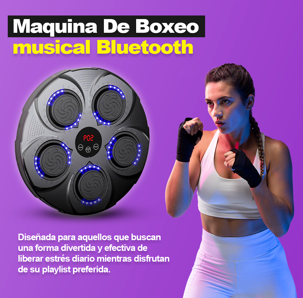 CombatPro™ Maquina De Boxeo Artes Marciales musical + Guantes de Regalo 🎁