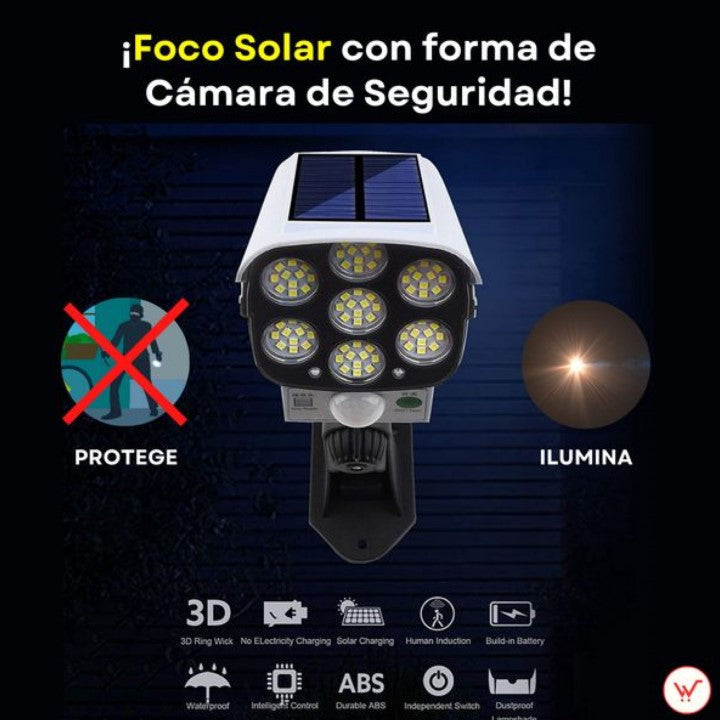 SolarLed™ - Foco Tipo Camara
