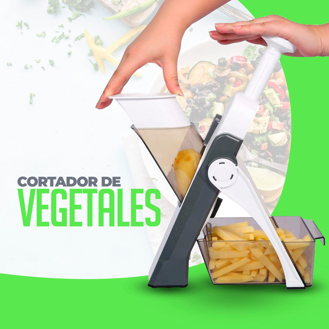 CutterPro™ - Cortador/Rebanador de Vegetales Multicortes ¡5 en 1!