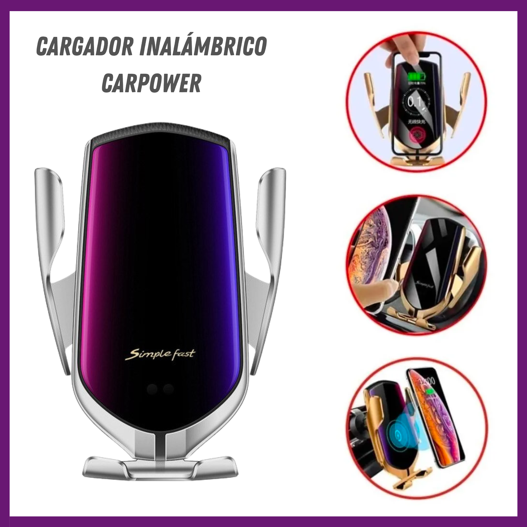 Simple fast cargador hot sale